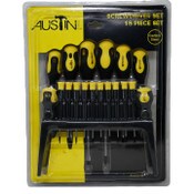 Wholesale - 18pc Screwdriver Set - Yellow, UPC: 849808005707